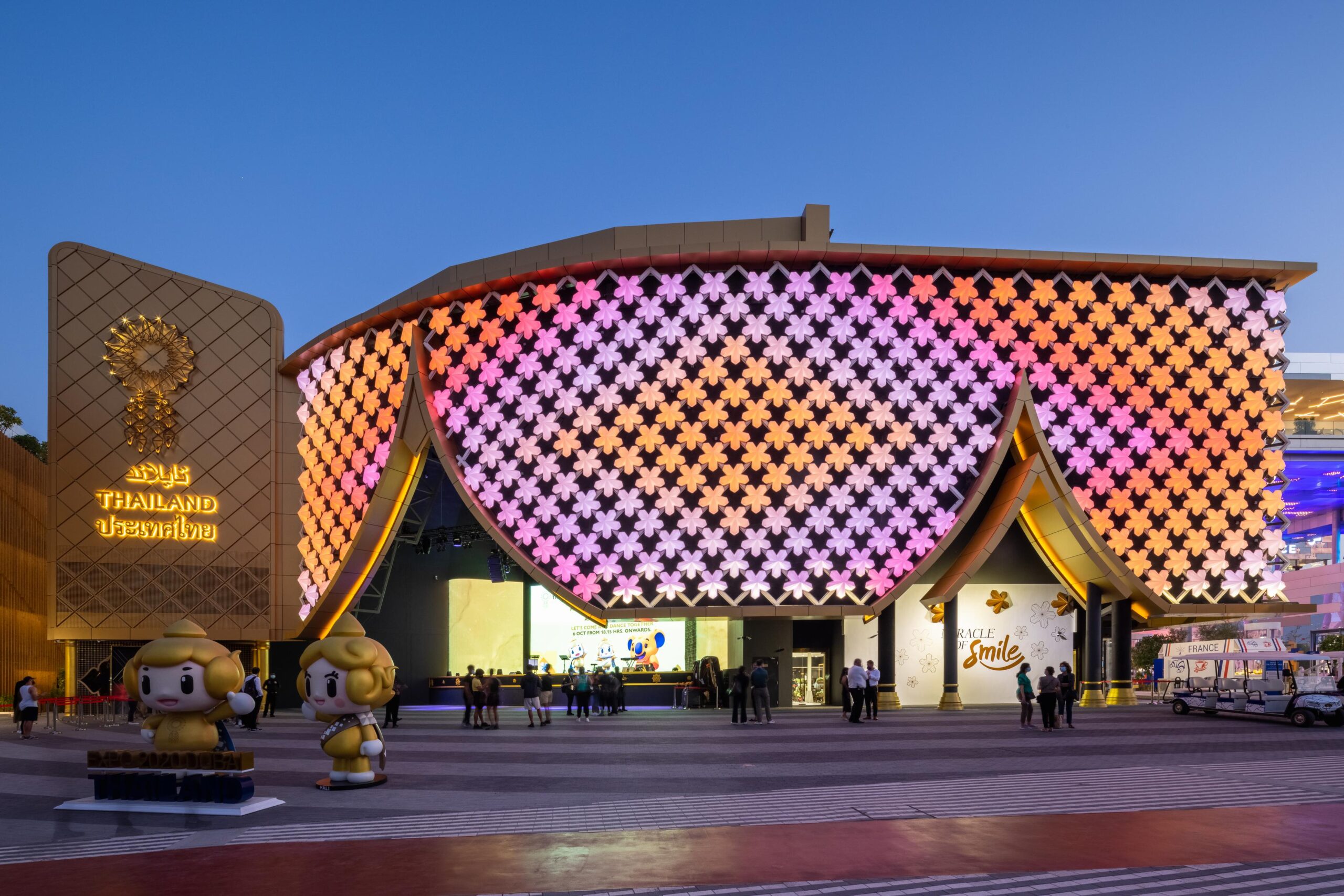 DUBAI, 06 October 2021. Thailand Pavilion , Expo 2020 Dubai. (Photo by Suneesh Sudhakaran/Expo 2020 Dubai)
